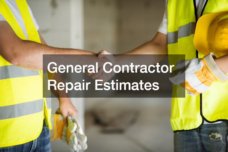 General Contractor Repair Estimates