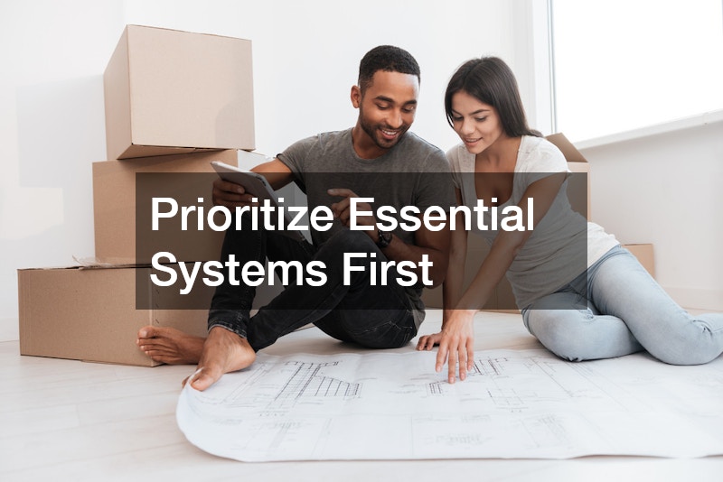 Prioritize Essential Systems First