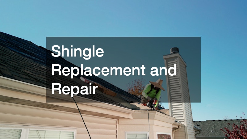 Shingle Replacement and Repair
