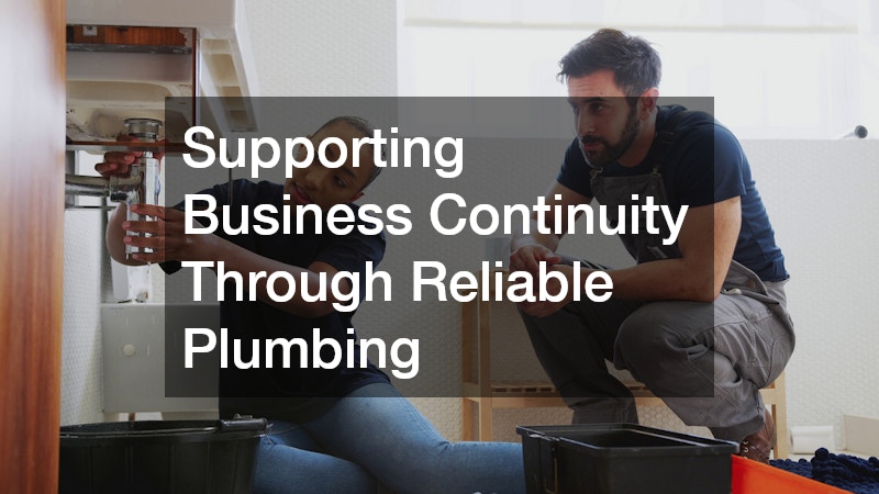 Supporting Business Continuity Through Reliable Plumbing
