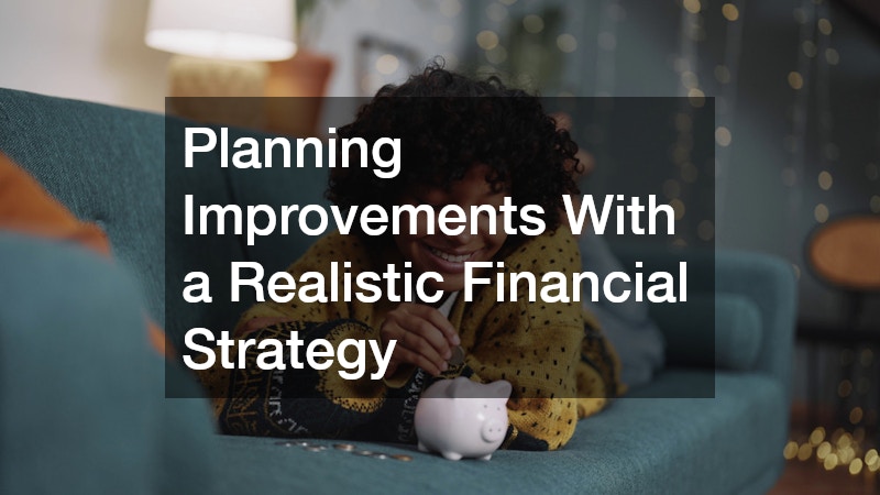 Planning Improvements With a Realistic Financial Strategy