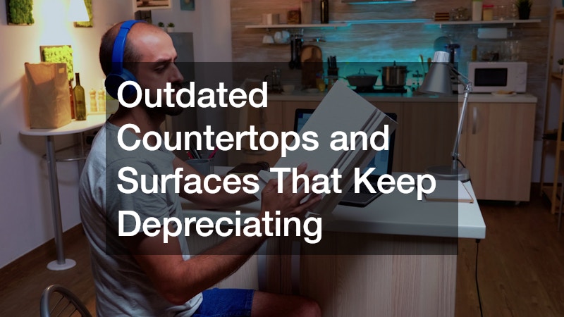 Outdated Countertops and Surfaces That Keep Depreciating