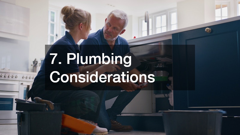 7. Plumbing Considerations