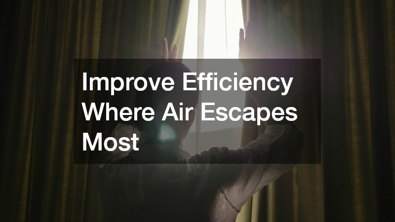 Improve Efficiency Where Air Escapes Most