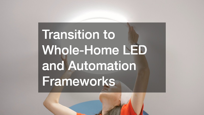 Transition to Whole-Home LED and Automation Frameworks