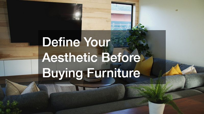 Define Your Aesthetic Before Buying Furniture