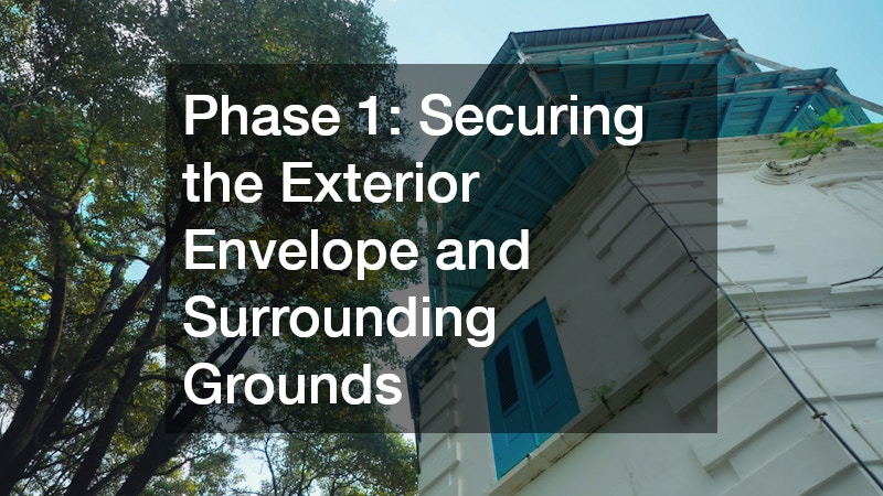 Phase 1: Securing the Exterior Envelope and Surrounding Grounds