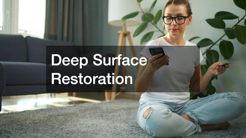 Deep Surface Restoration