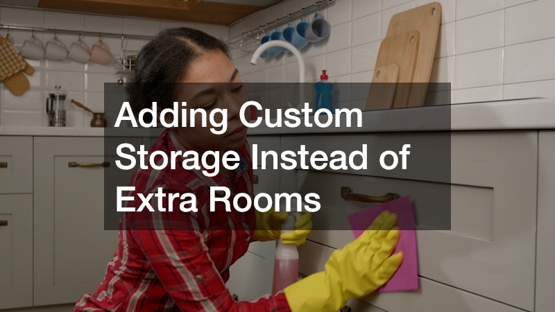 Adding Custom Storage Instead of Extra Rooms
