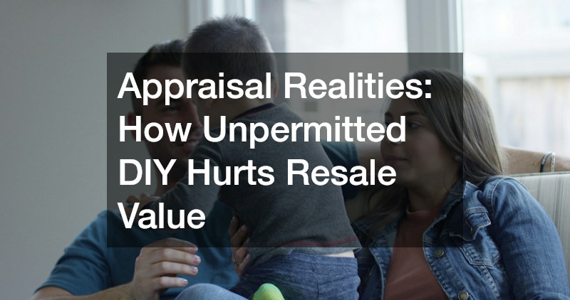 Appraisal Realities: How Unpermitted DIY Hurts Resale Value