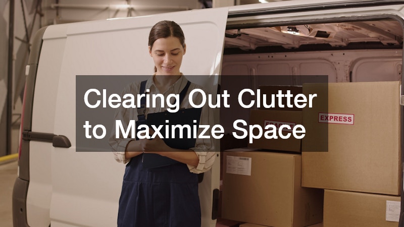 Clearing Out Clutter to Maximize Space