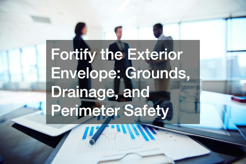 Fortify the Exterior Envelope: Grounds, Drainage, and Perimeter Safety