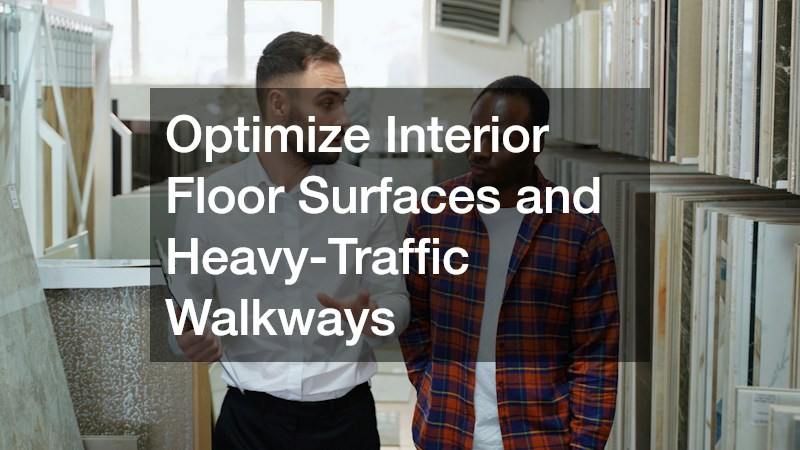 Optimize Interior Floor Surfaces and Heavy-Traffic Walkways