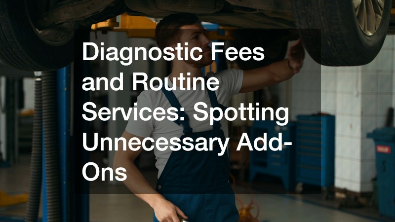 Diagnostic Fees and Routine Services: Spotting Unnecessary Add-Ons