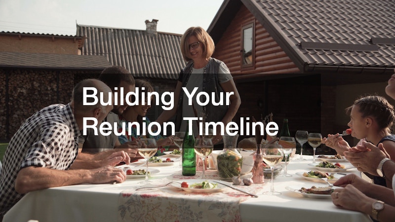 Building Your Reunion Timeline