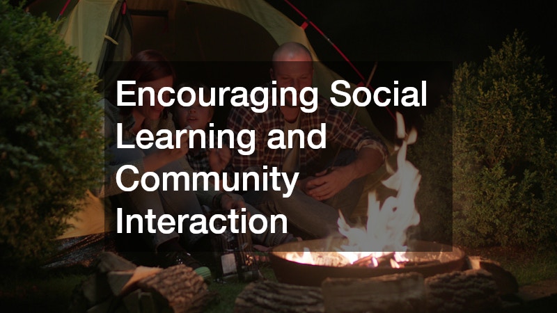 Encouraging Social Learning and Community Interaction