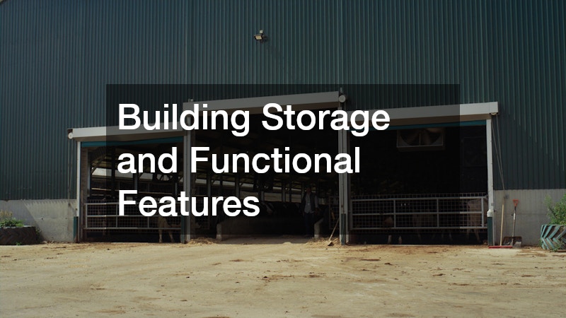 Building Storage and Functional Features