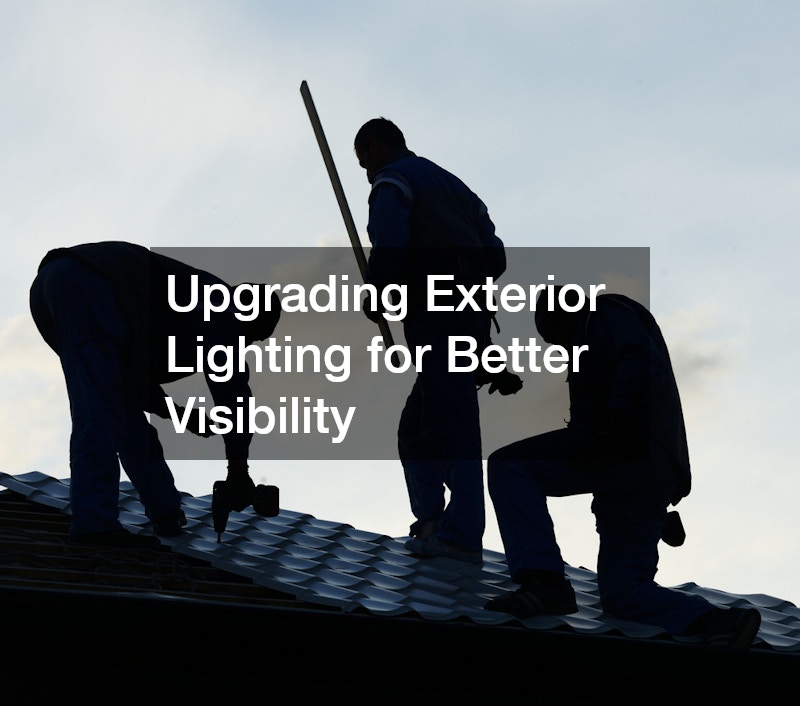 Upgrading Exterior Lighting for Better Visibility