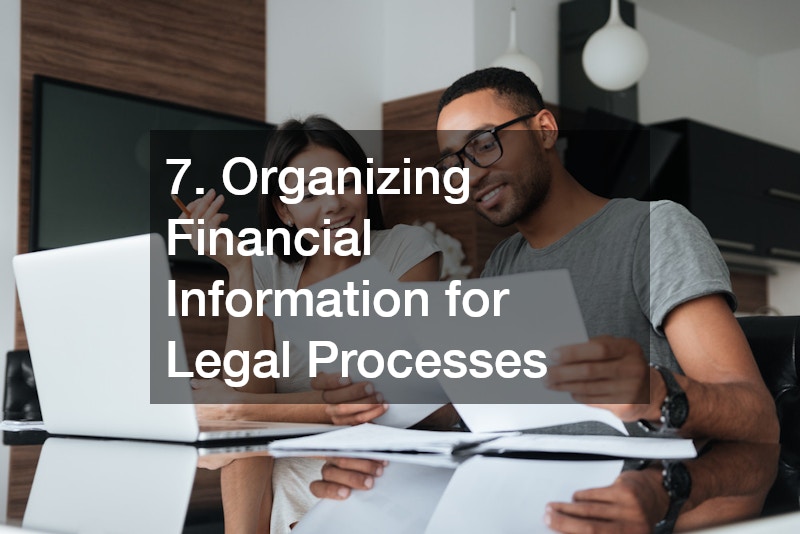 7. Organizing Financial Information for Legal Processes