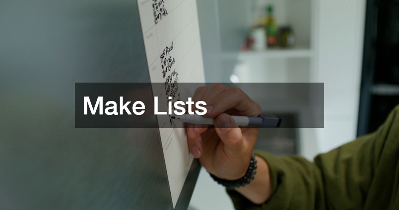Make Lists
