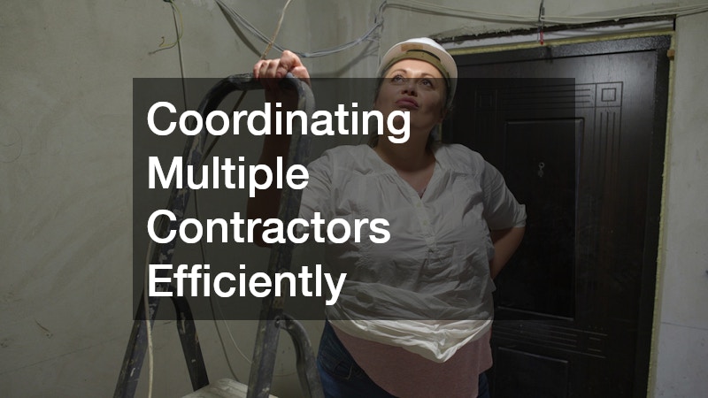 Coordinating Multiple Contractors Efficiently