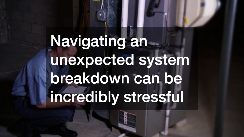 Navigating an unexpected system breakdown can be incredibly stressful