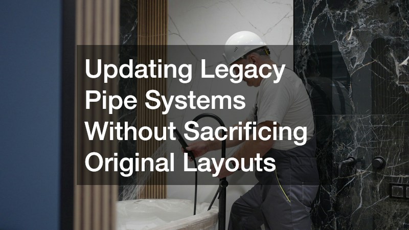 Updating Legacy Pipe Systems Without Sacrificing Original Layouts