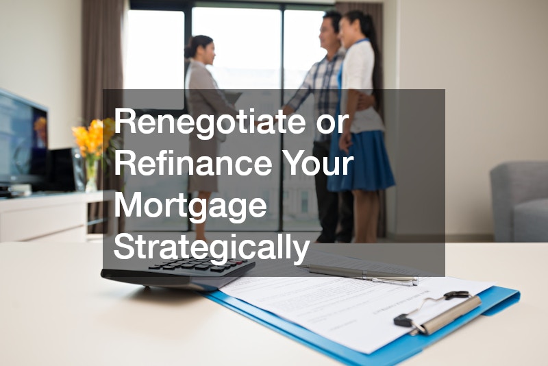 Renegotiate or Refinance Your Mortgage Strategically