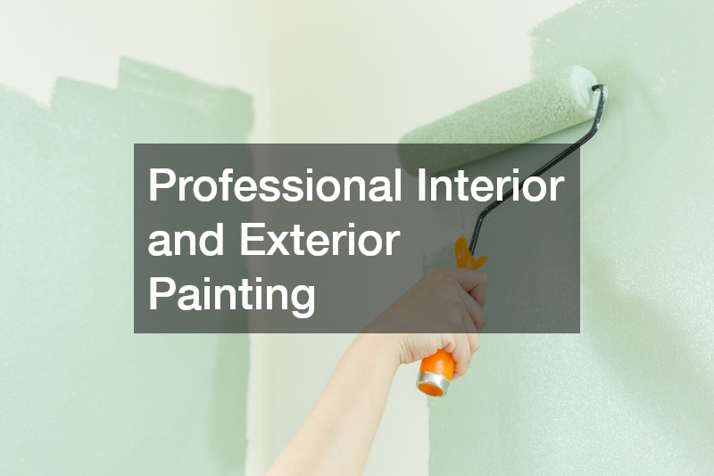 Professional Interior and Exterior Painting