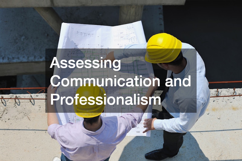 Assessing Communication and Professionalism