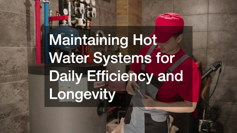 Maintaining Hot Water Systems for Daily Efficiency and Longevity