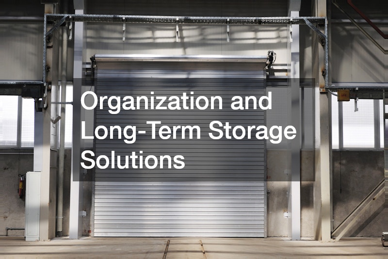 Organization and Long-Term Storage Solutions