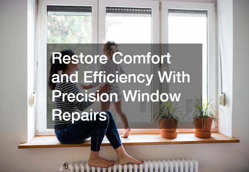 Restore Comfort and Efficiency With Precision Window Repairs