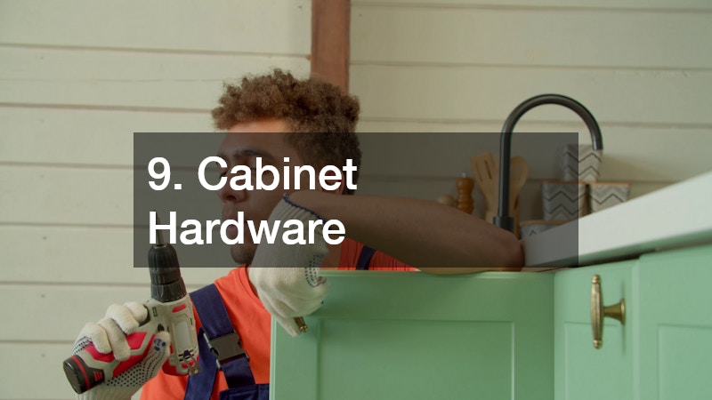 9. Cabinet Hardware