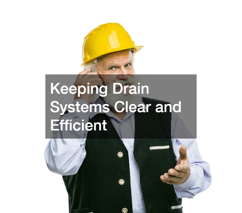Keeping Drain Systems Clear and Efficient
