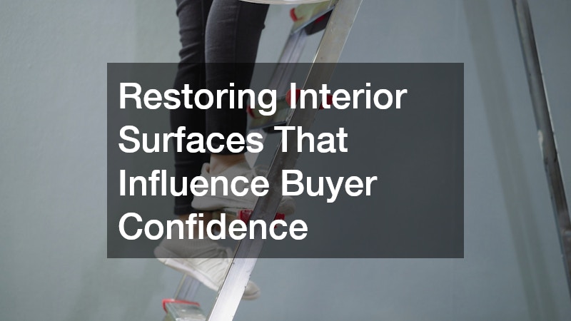Restoring Interior Surfaces That Influence Buyer Confidence