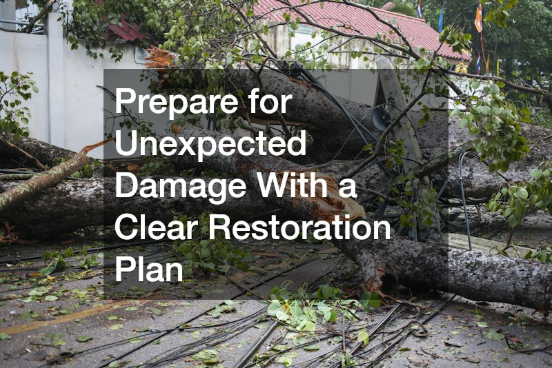 Prepare for Unexpected Damage With a Clear Restoration Plan
