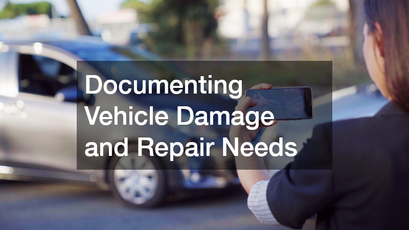 Documenting Vehicle Damage and Repair Needs