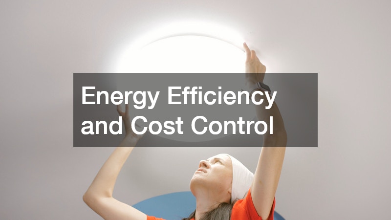 Energy Efficiency and Cost Control