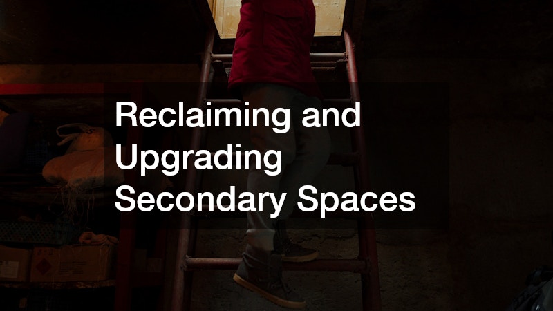 Reclaiming and Upgrading Secondary Spaces