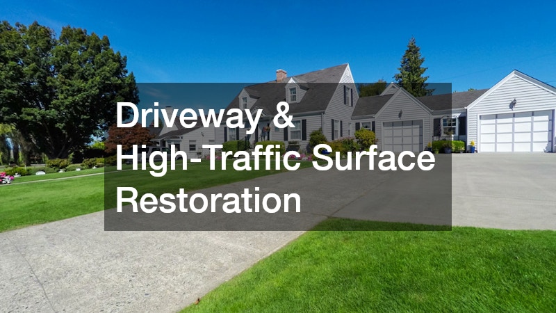Driveway & High-Traffic Surface Restoration