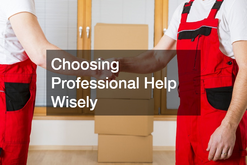 Choosing Professional Help Wisely