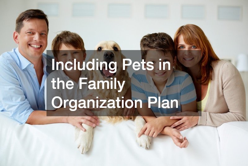 Including Pets in the Family Organization Plan
