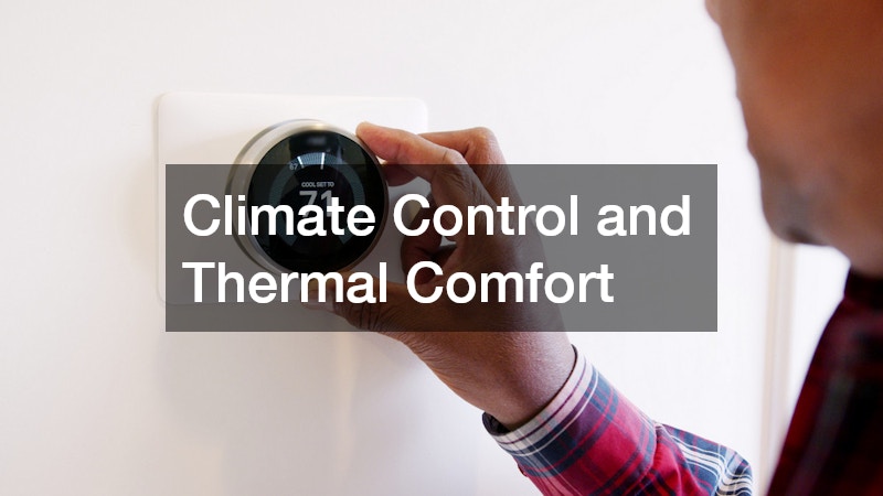 Climate Control and Thermal Comfort