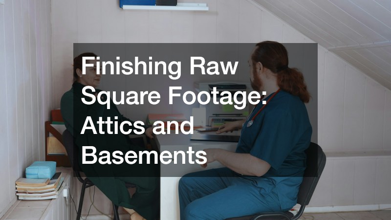 Finishing Raw Square Footage: Attics and Basements
