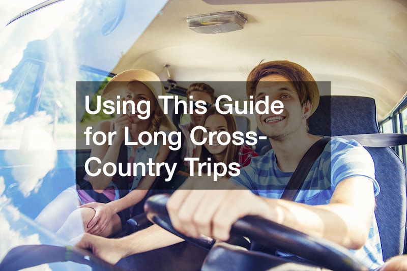 Using This Guide for Long Cross-Country Trips