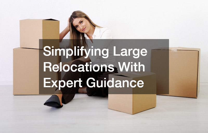 Simplifying Large Relocations With Expert Guidance