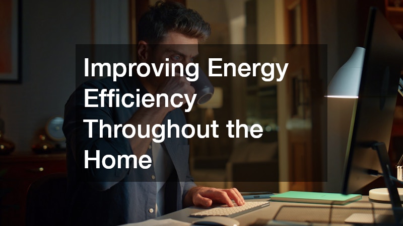 Improving Energy Efficiency Throughout the Home