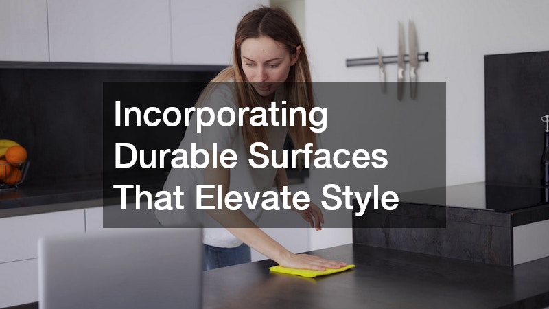 Incorporating Durable Surfaces That Elevate Style