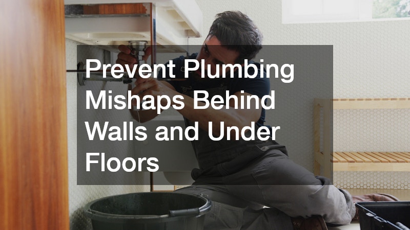 Prevent Plumbing Mishaps Behind Walls and Under Floors